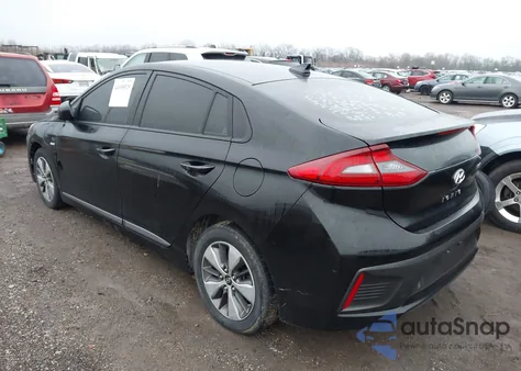 2018 Hyundai Ioniq Plug-In Hybrid z USA, uszkodzony, nr VIN KMHC65LD5JU061194